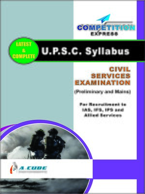 cover image of Civil Services Examination (Preliminary and Mains) UPSC Syllabus For IAS,IFS,IPS  and Allied Services